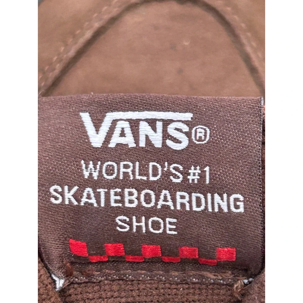 Vans Skate Half Cab Nick Michel Brown Navy Skate Shoes‎ Mens 5.5 Women 7 508357
